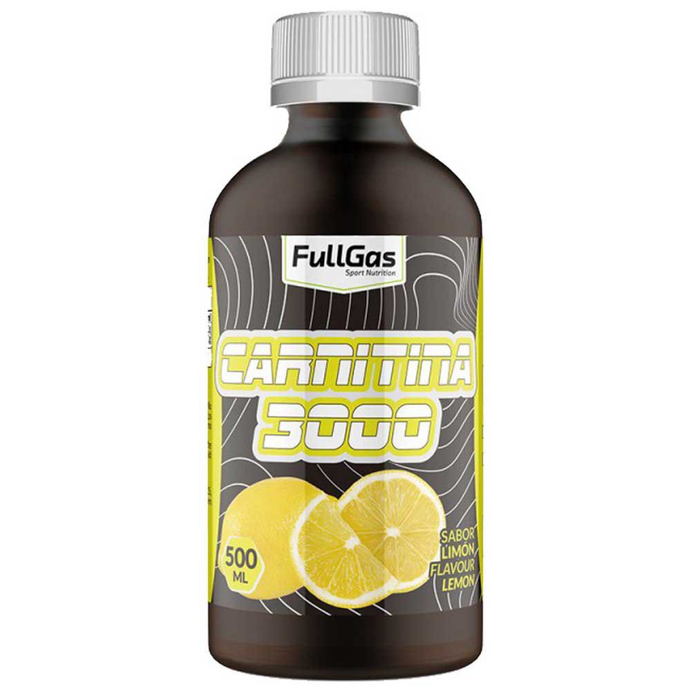 Fullgas Carnitine 3000 500ml Lemon One Size Black