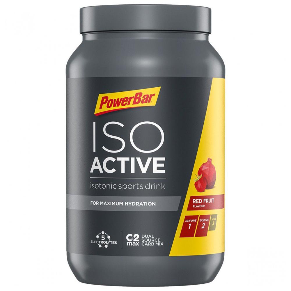 Powerbar Isoactive 1.32kg Red Fruits One Size Black