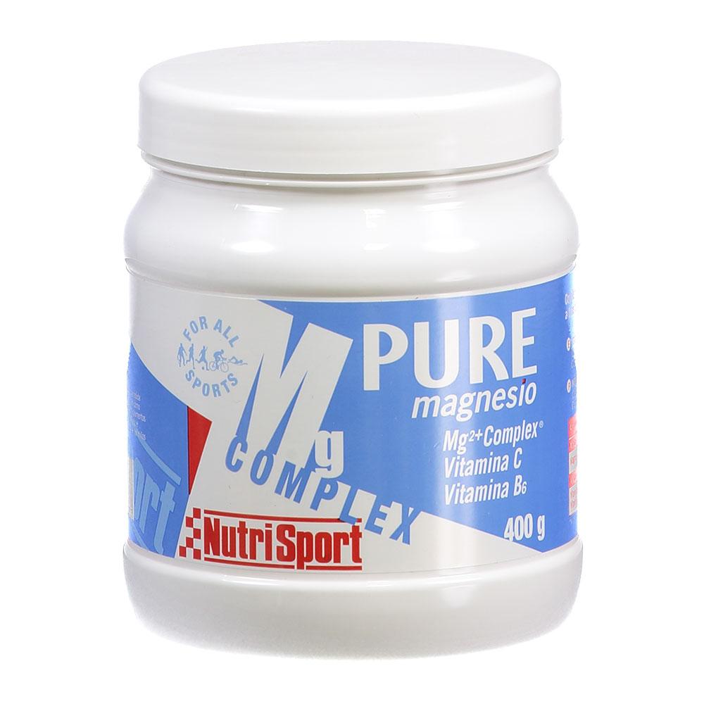 Nutrisport Pure Magnesium 400gr Without Flavour One Size