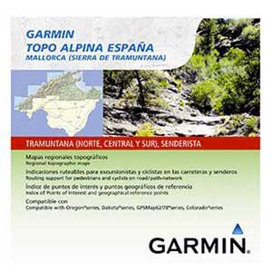 Garmin Topo Alpina Spain Micro Sd One Size Serra Tramontana (Mallorca)