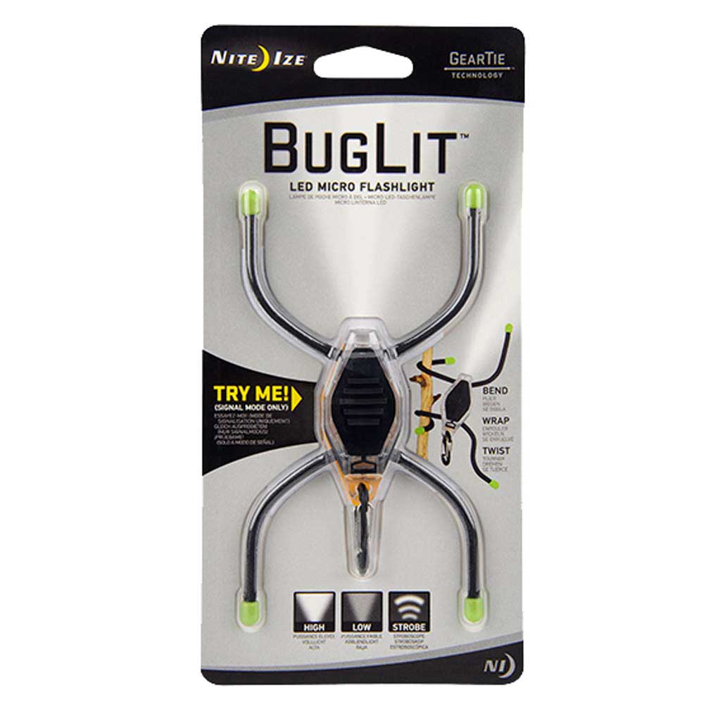 Nite Ize Buglit Spider Led One Size Black