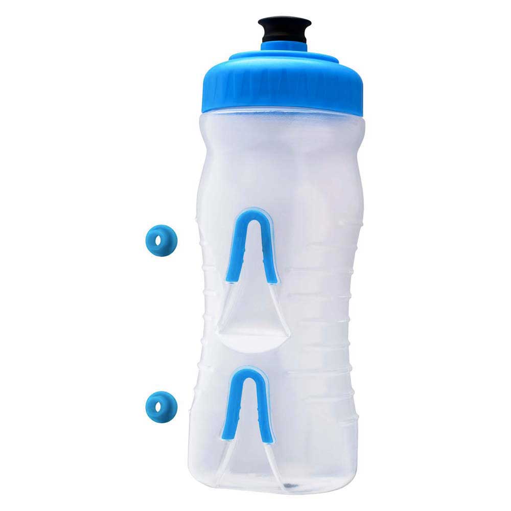 Fabric Water Bottle 600ml One Size Clear / Blue