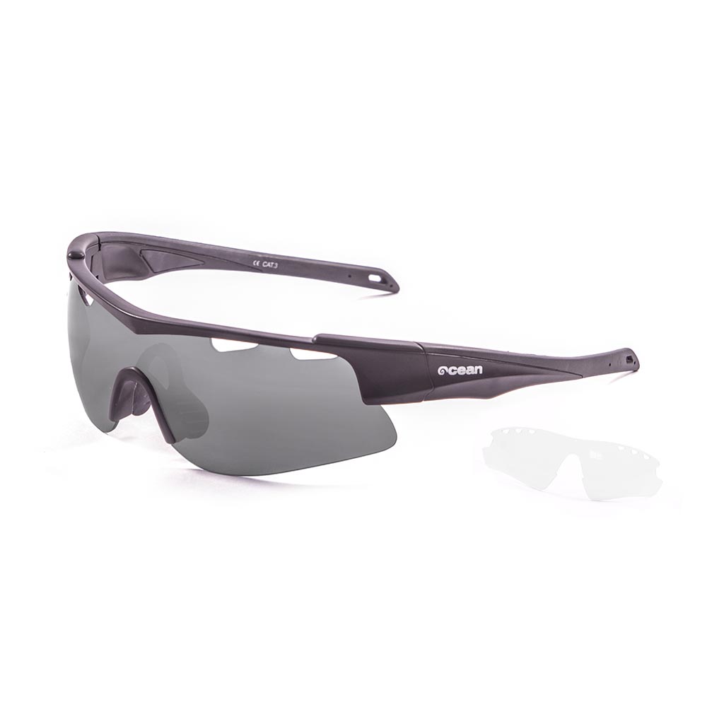 Ocean Sunglasses Alpine One Size Matte Black / Matte Black / Smoke