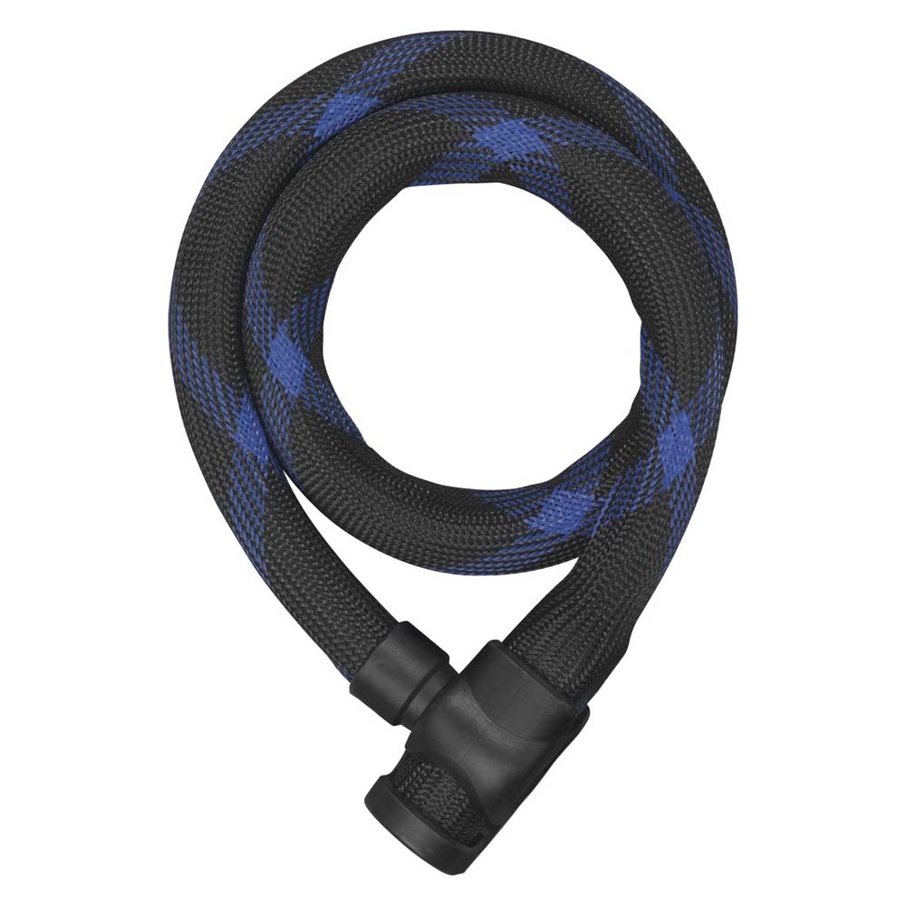 Abus Ivera Steel O Flex 7200 85 cm Black / Blue