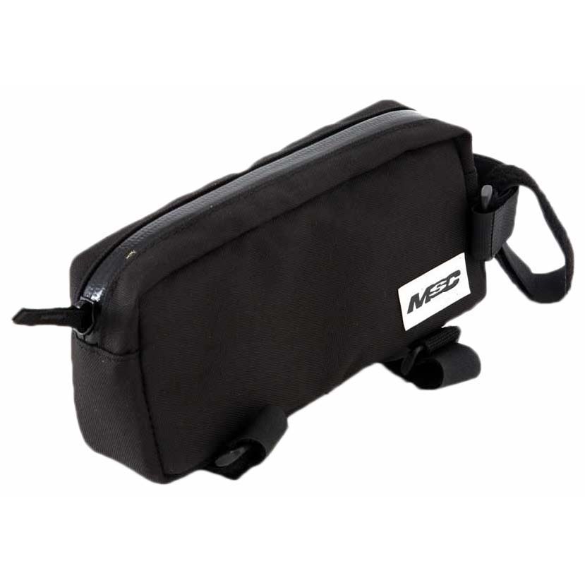 Msc Top Tube Bag With Double Pocket One Size Black