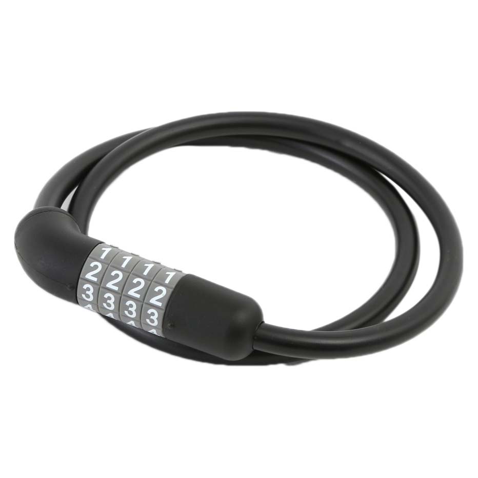 Msc Flexible Bicycle Lock With Security Code 60 cm Black