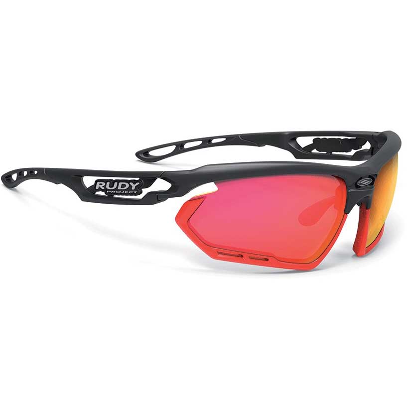 Rudy Project Fotonyk Polarized Polarized 3FX HDR Multilaser Red/CAT3 Matte Black / Bumpers Red Fluo