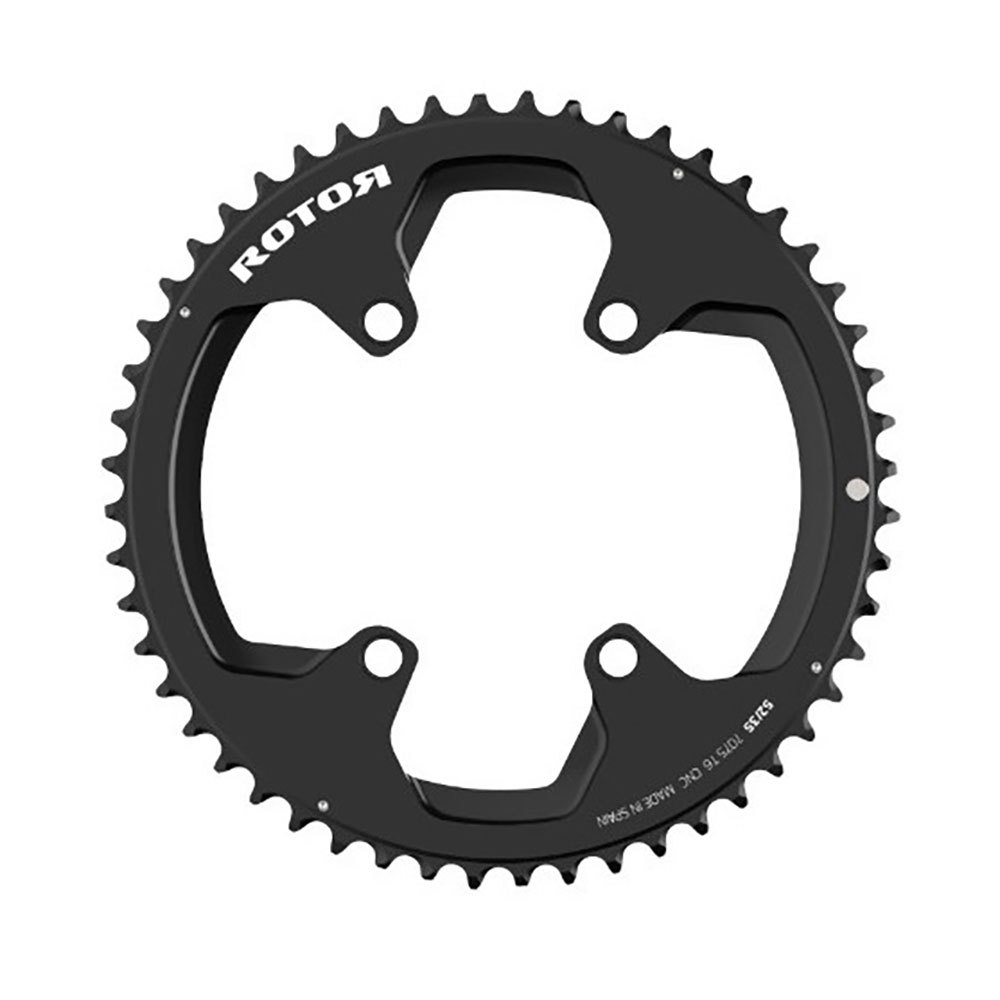 Rotor Round 110 Bcd Outer 53t Black