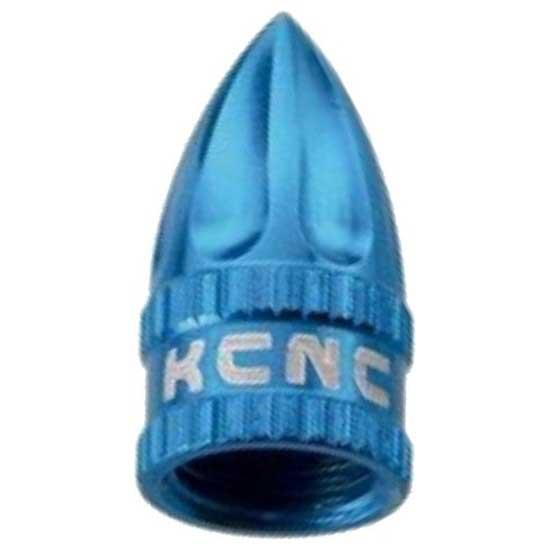 Kcnc Valve Cap Cnc Presta Set One Size Blue