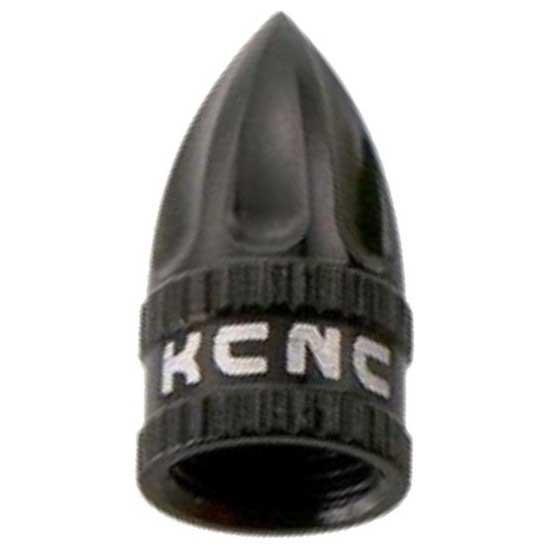 Kcnc Valve Cap Cnc Presta Set One Size Black