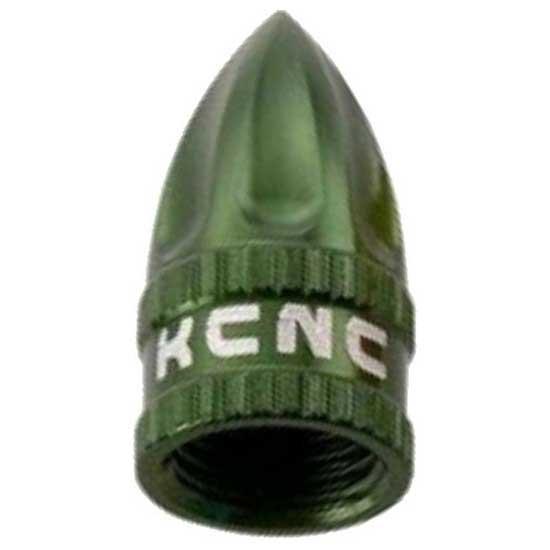 Kcnc Valve Cap Cnc Presta Set One Size Green