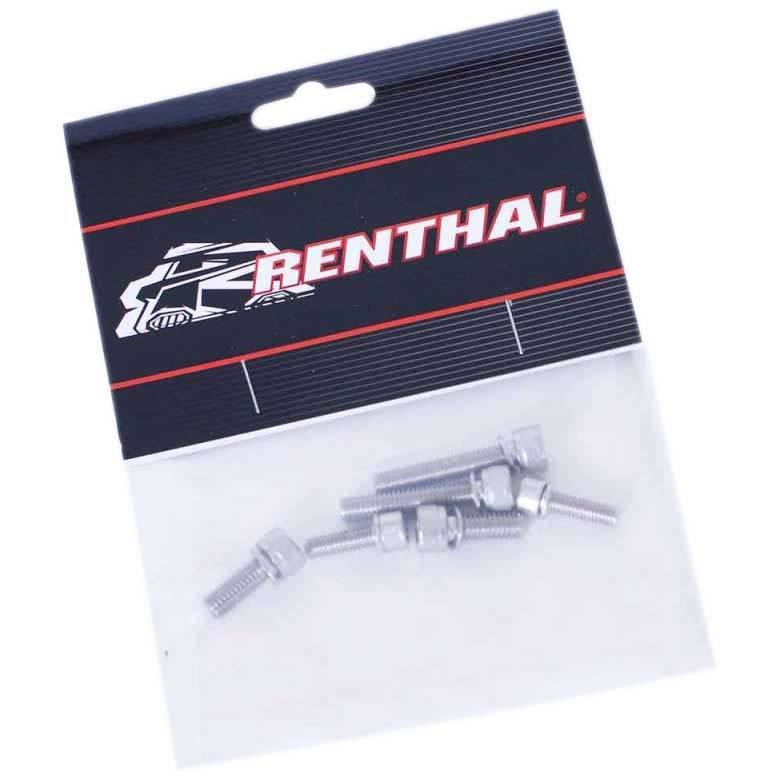 Renthal Integra Zero Screw Kit One Size Silver