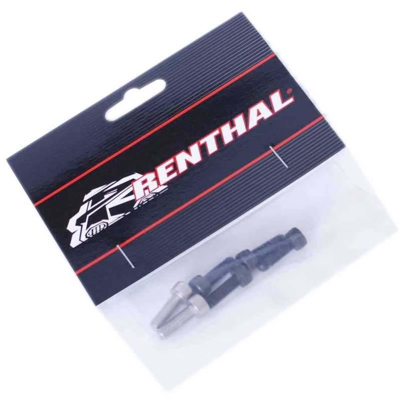 Renthal Duo Screw Kit One Size Silver / Black