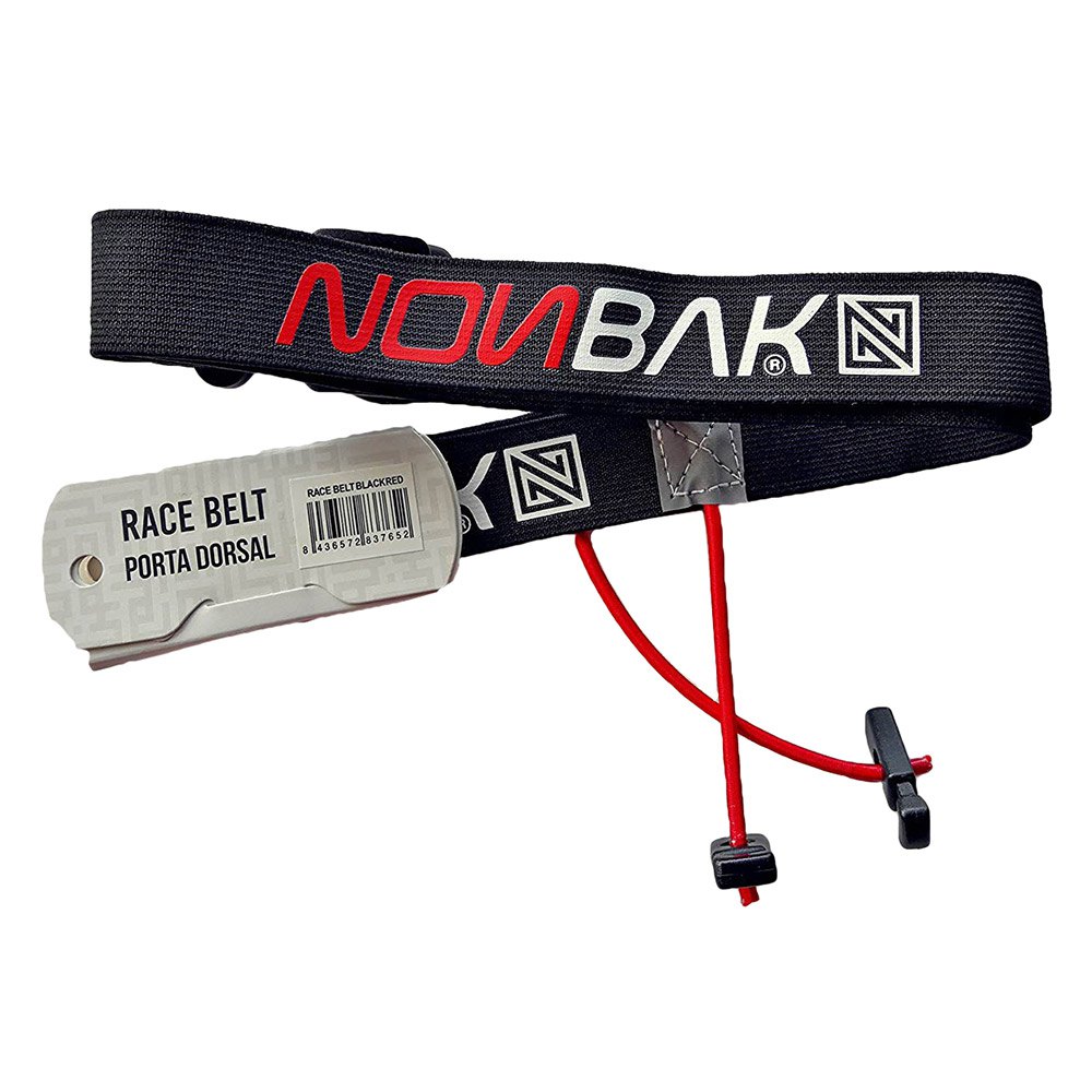 Nonbak Race Belt One Size Black / Red