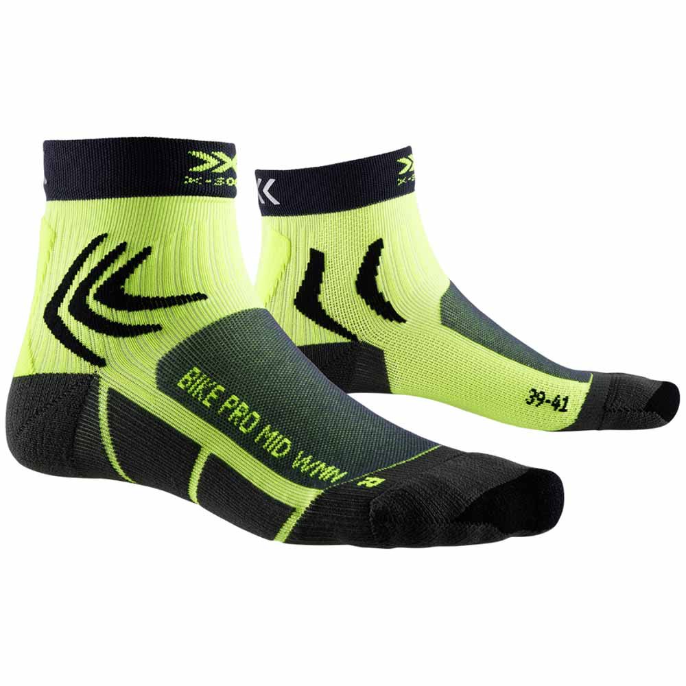 X-socks Pro EU 37-38 Charcoal / Phyton Yellow