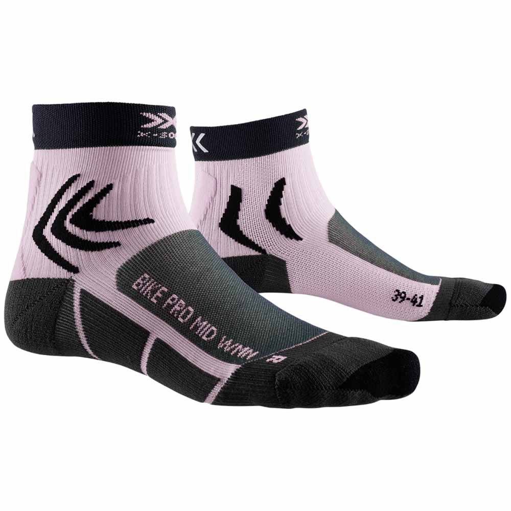 X-socks Pro EU 35-36 Charcoal / Magnolia Purple