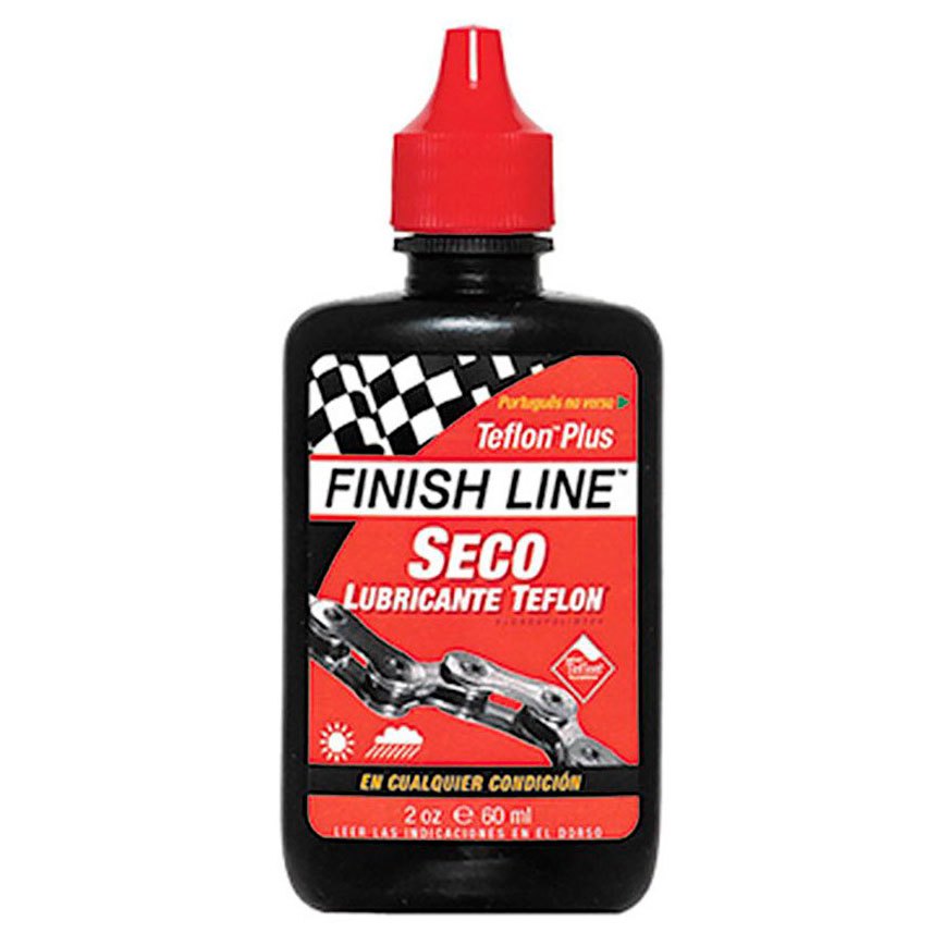 Finish Line Dry Teflon Chain Lube 120ml One Size Black / Red