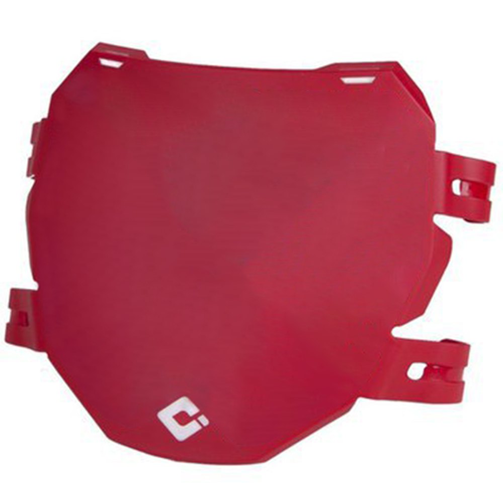 Odi Plate Ag One Size Red / White