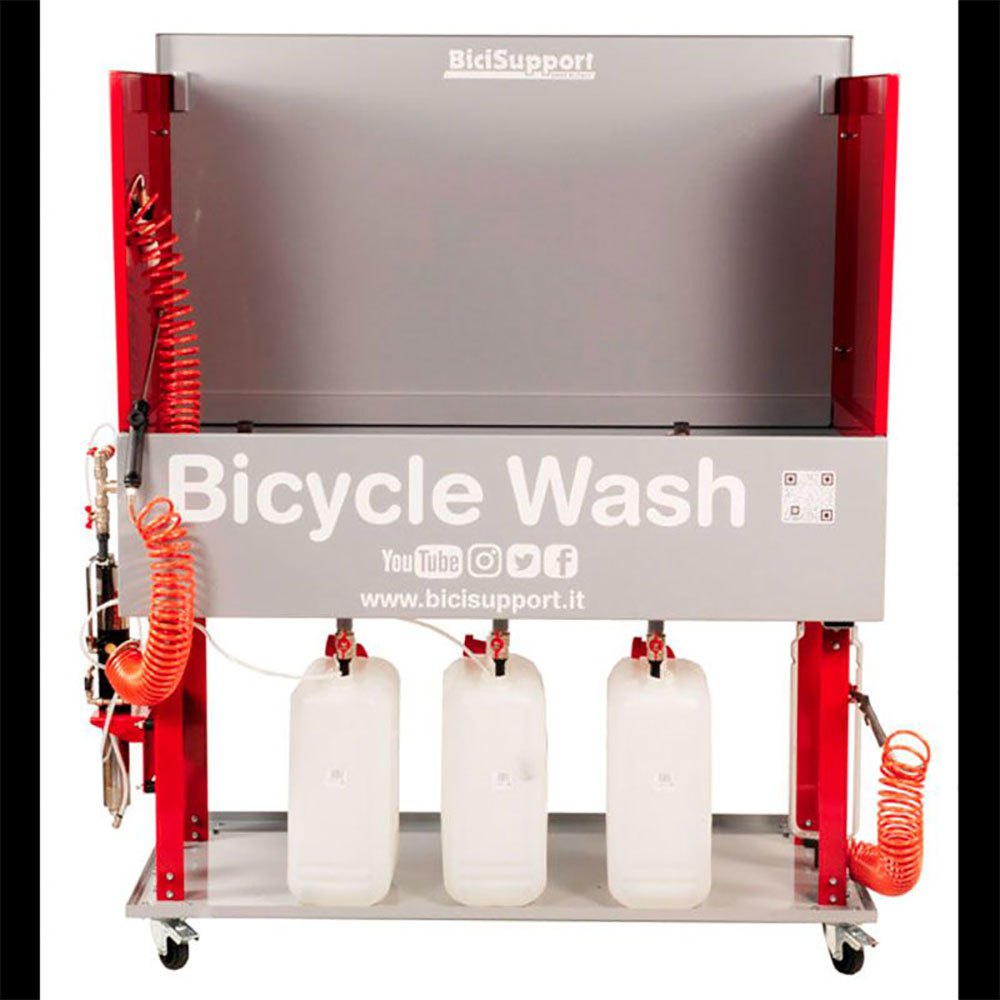 Bicisupport Bs401 Bicycle Wash One Size Red