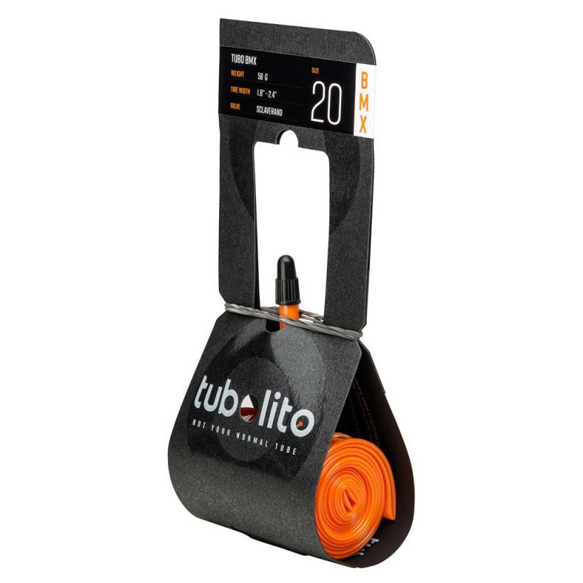 Tubolito Tubo Bmx Bike With Presta Valve 20 x 1.80-2.40 Orange