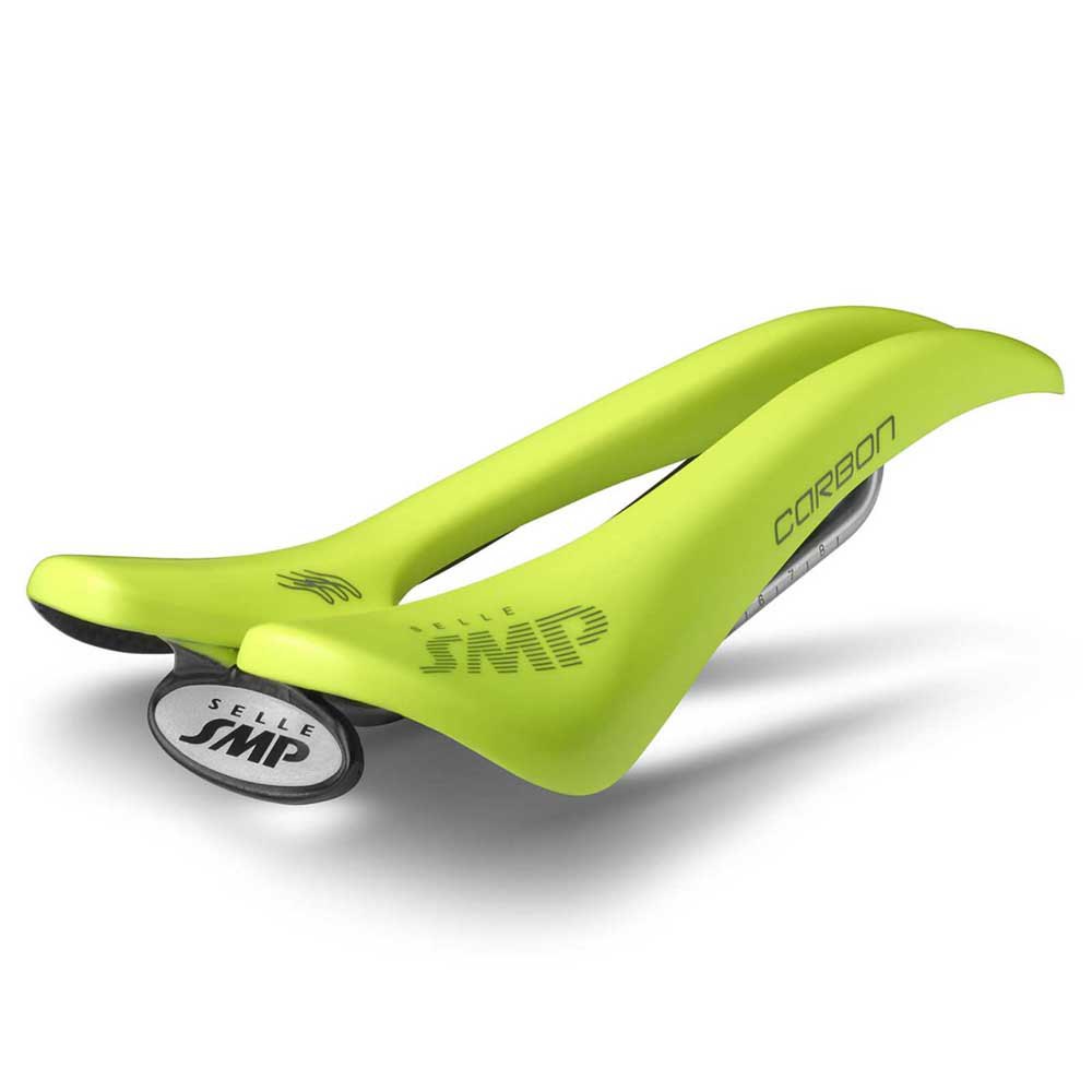 Selle Smp Carbon 263 x 129 mm Yellow Fluor