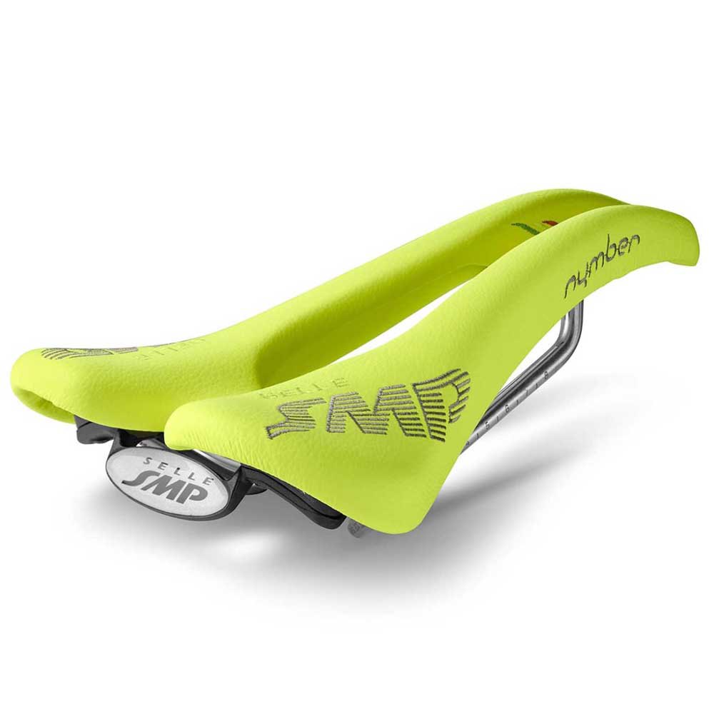 Selle Smp Nymber Carbon 267 x 139 mm Yellow Fluor