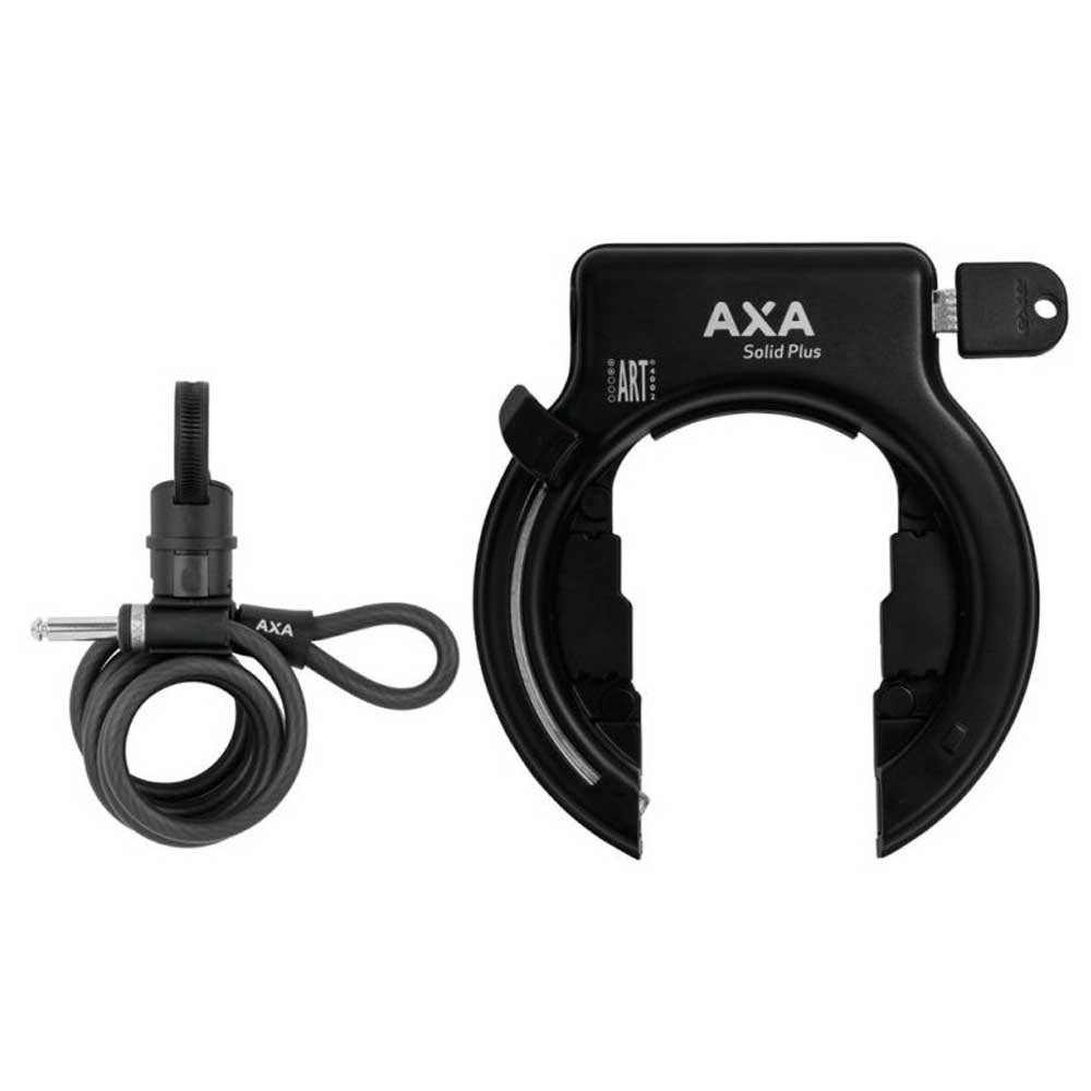 Axa Solid Plus Frame With Chain One Size Black
