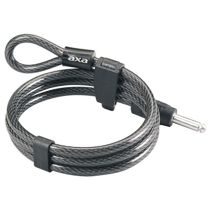 Axa Rle 10 Mm Cable For Defender/solid Plus/victory 150 cm Black