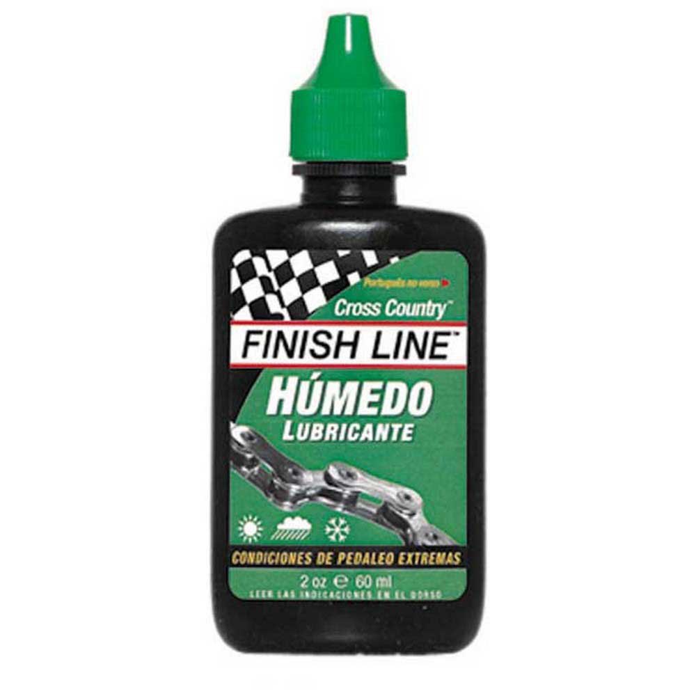 Finish Line Wet Bicycle Chain Lubricant 60ml One Size Black / Green