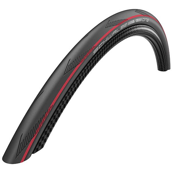 Schwalbe One Raceguard Performance Foldable 700 x 25 Black / Red