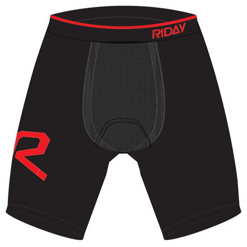Riday Unisex M-L Black / Red