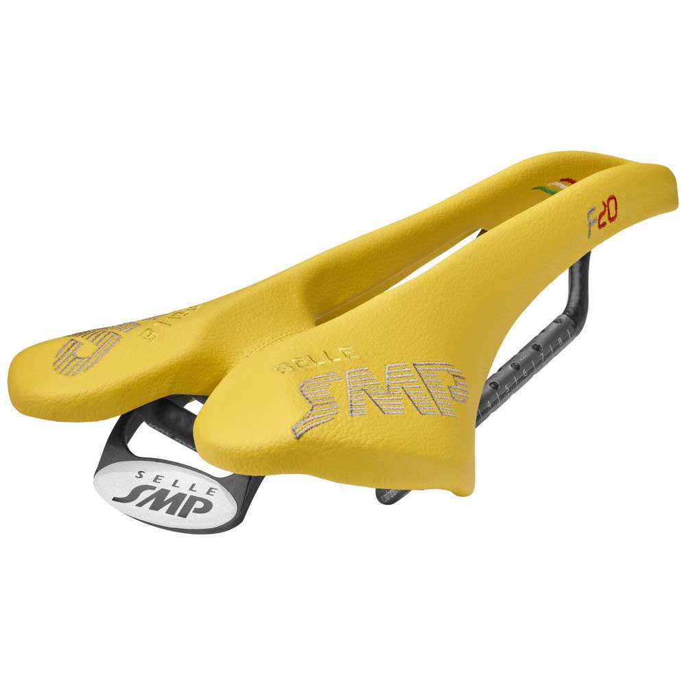 Selle Smp F20 Carbon 277 x 135 mm Yellow