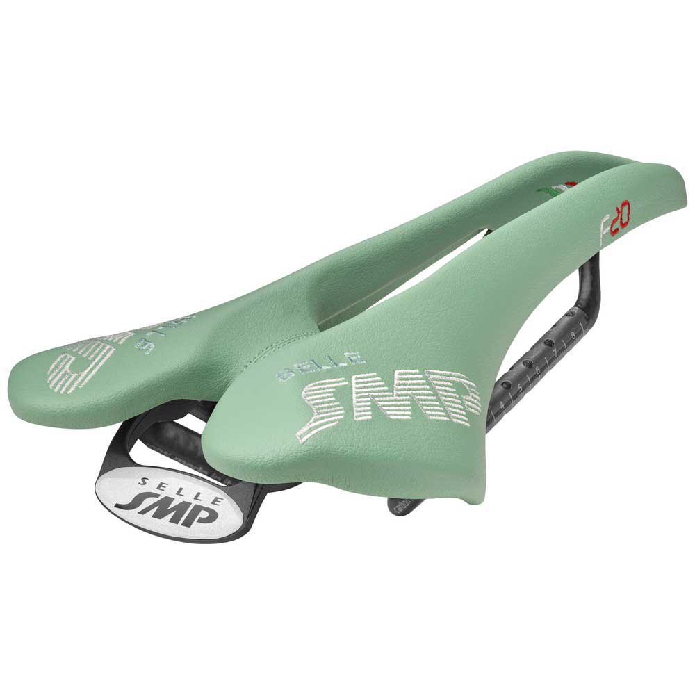 Selle Smp F20 Carbon 277 x 135 mm Green Bianchi