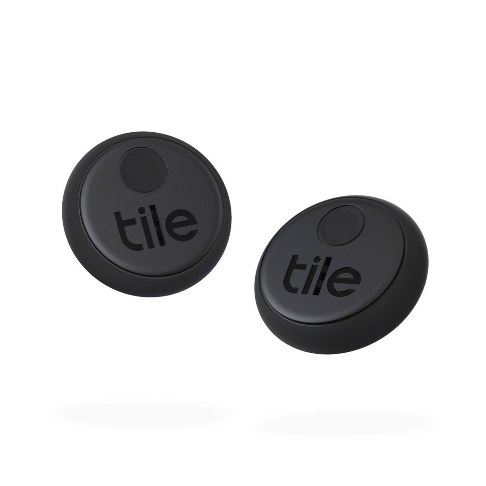 Tile Sticker Bluetooth Locator 2 Units One Size Black