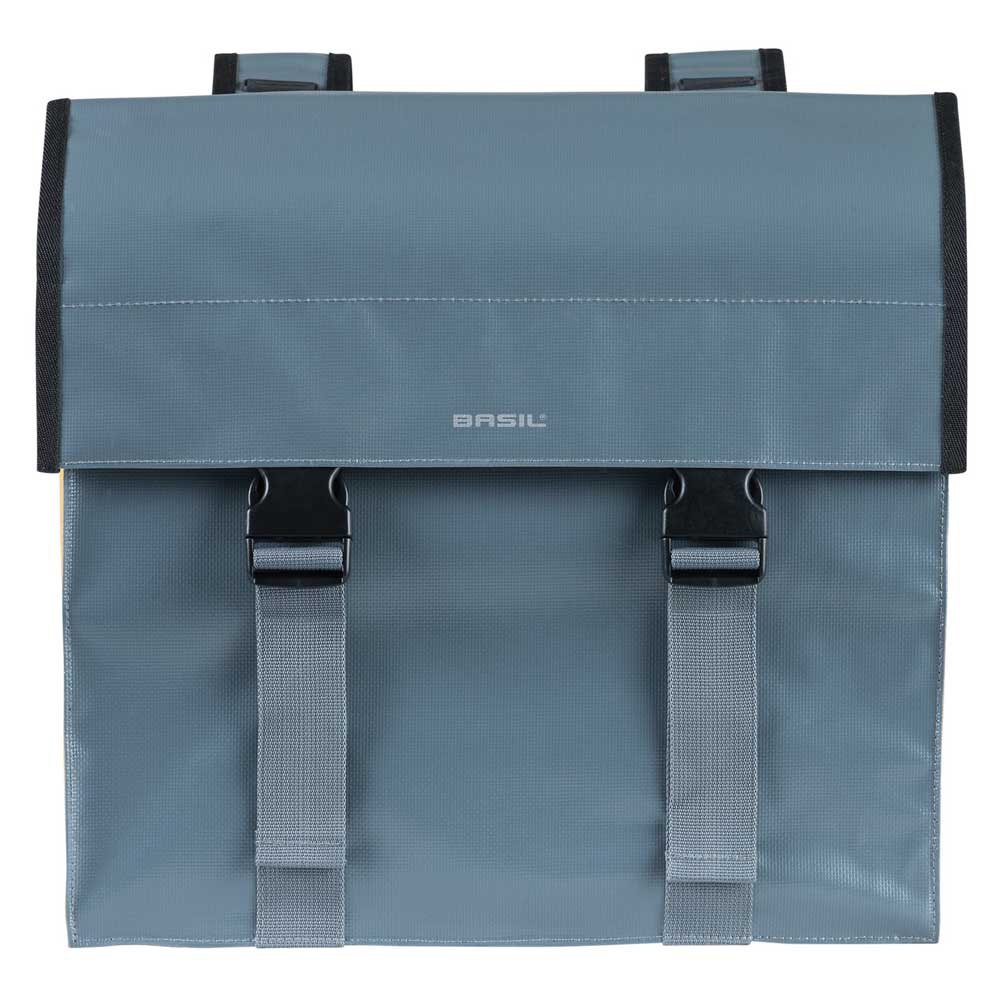 Basil Urban Load Double 53l One Size Grey / Gold