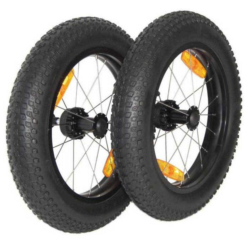Burley Plus Size Wheel Kit 16 Inches Black