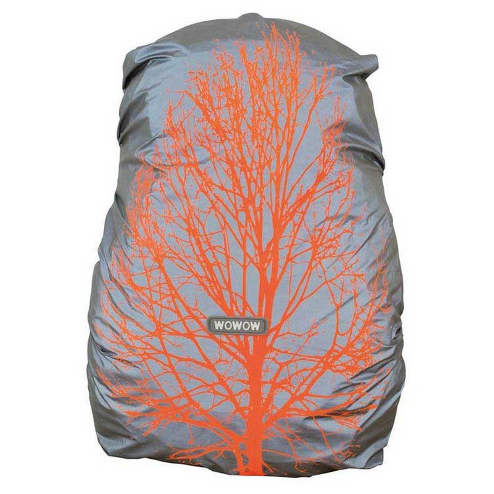 Wowow Backpack Cover Quebec One Size Silver/ Orange