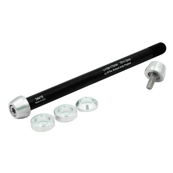 Zycle Trainer Axle 1.25 Mm Thread For Orbea Bike One Size Black