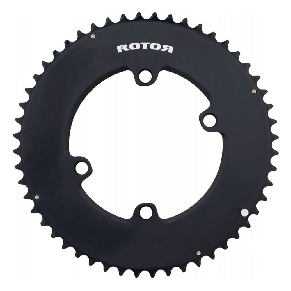 Rotor Aero Round Ring 110 Bcd 54t Outer Black
