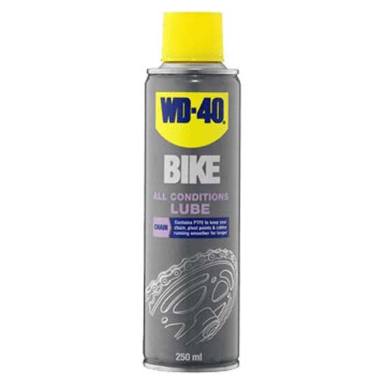 Wd-40 Bike All Conditions Lube 250ml One Size Grey