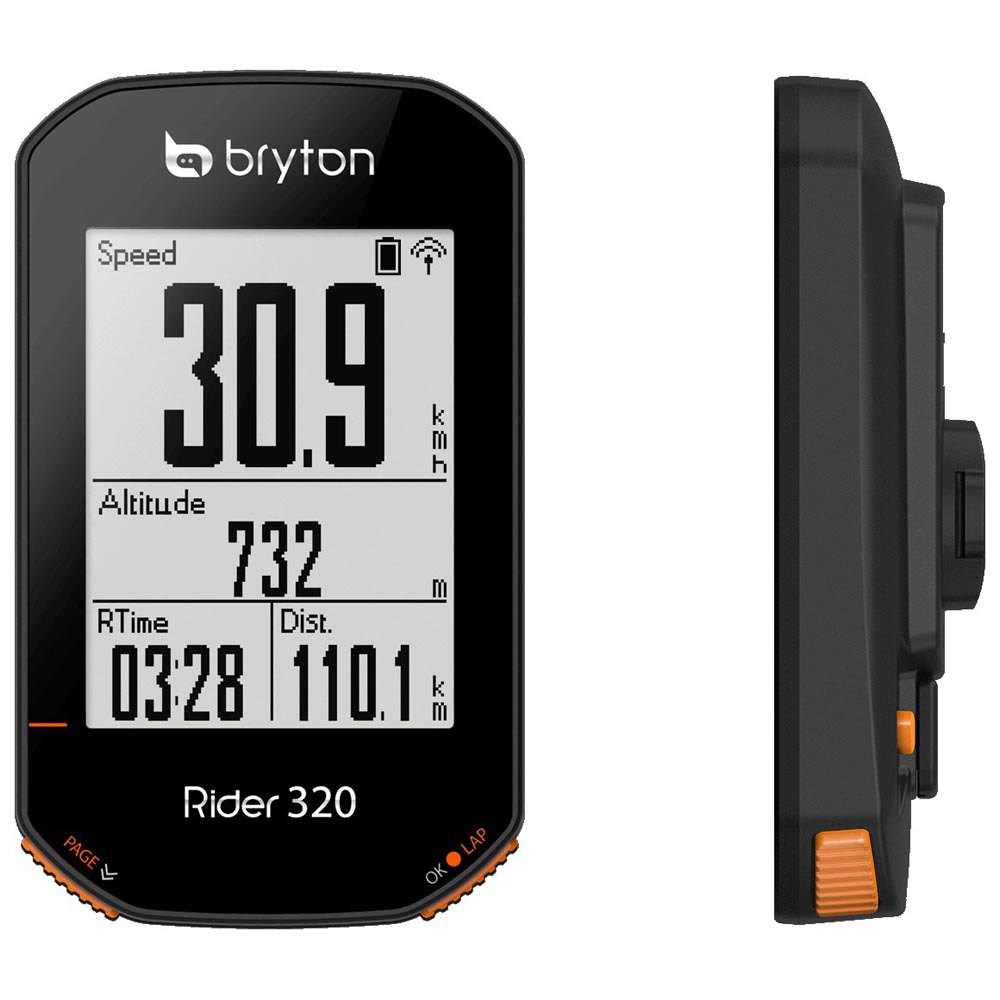 Bryton Rider 320 E One Size Black