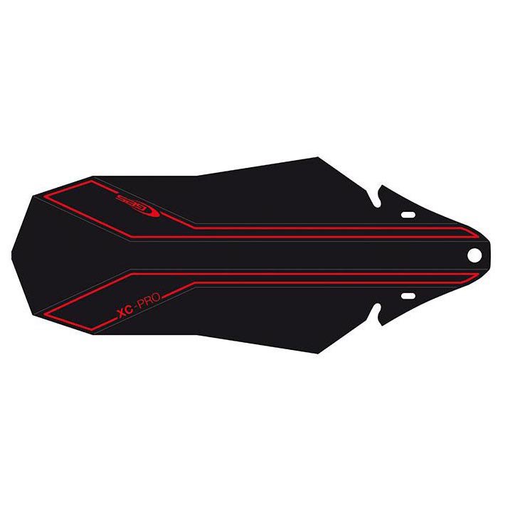 Ges Xc-pro Rear One Size Black / Red