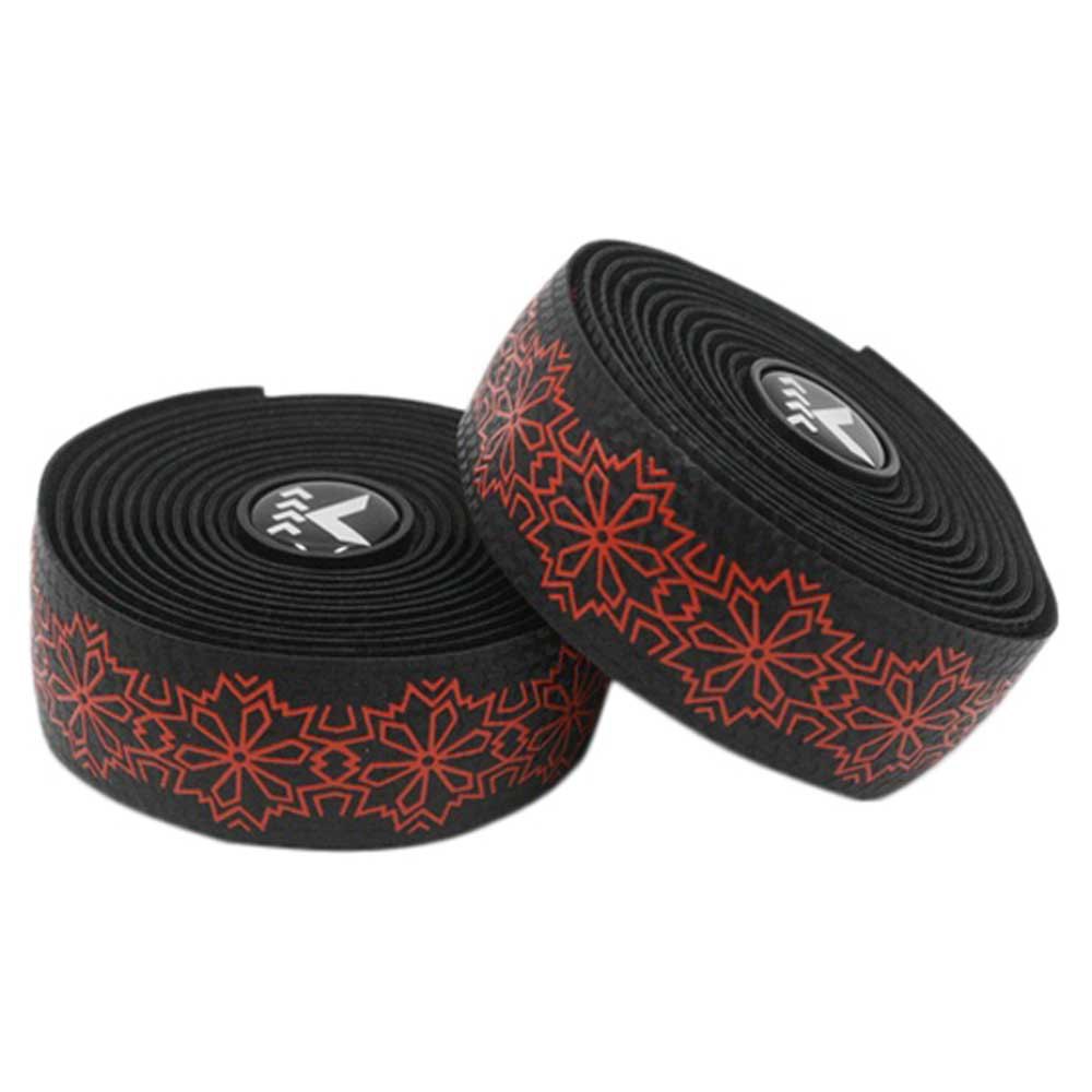 Kody Handlebar Tape Snow One Size Black / Red