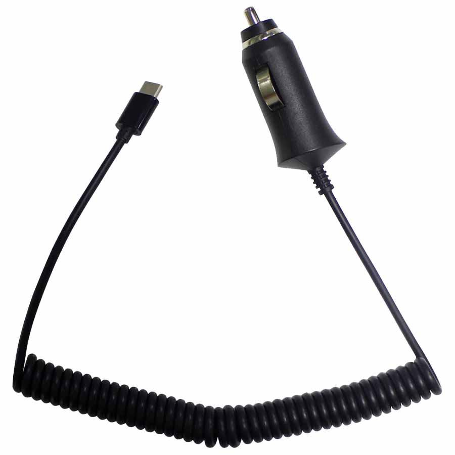 Myway Car Charger Type C 2.1a 1.5m One Size Black