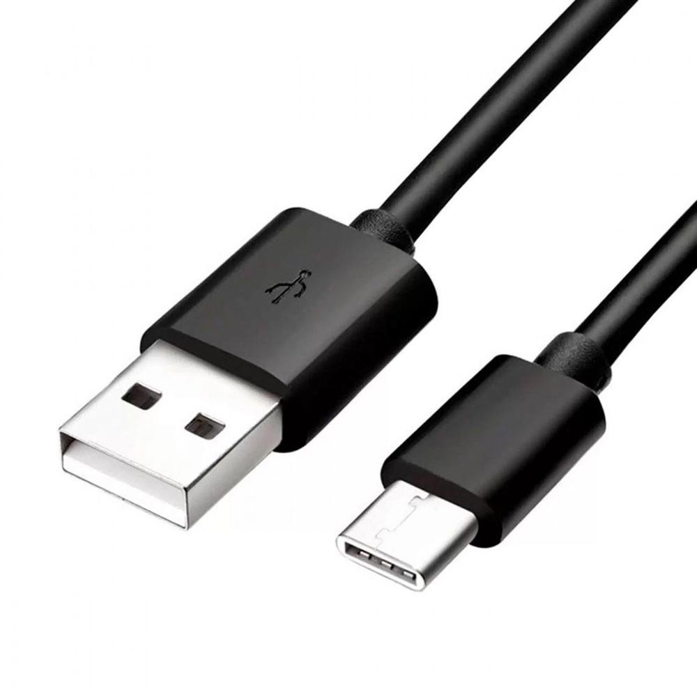 Myway Usb Cable To Type C 2.1a 1m One Size Black