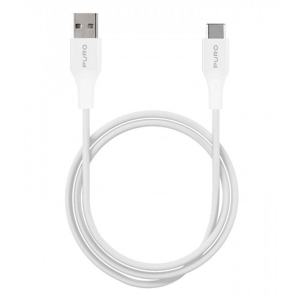 Puro Usb To Type C 3a 480mbps 1m One Size White