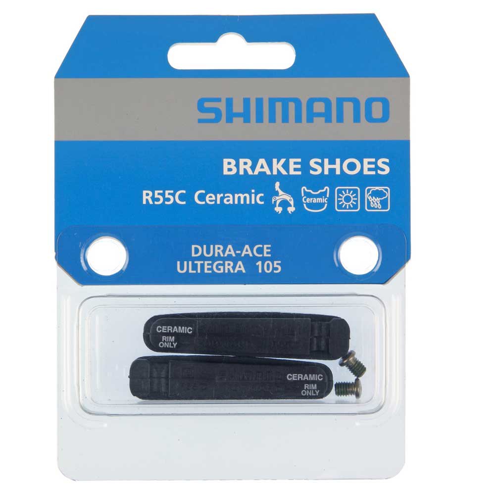 Shimano Dura Ace/ultegra/105 R55c Ceramic Brake Shoes One Size Black