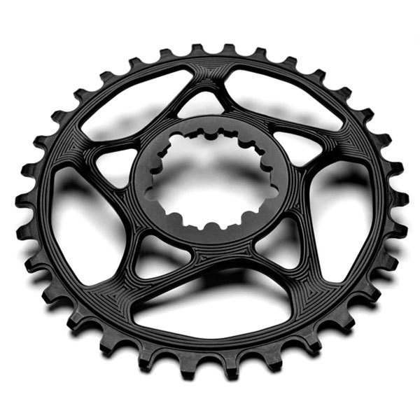 Absolute Black Round Sram Direct Mount Gxp Boost 28t Black