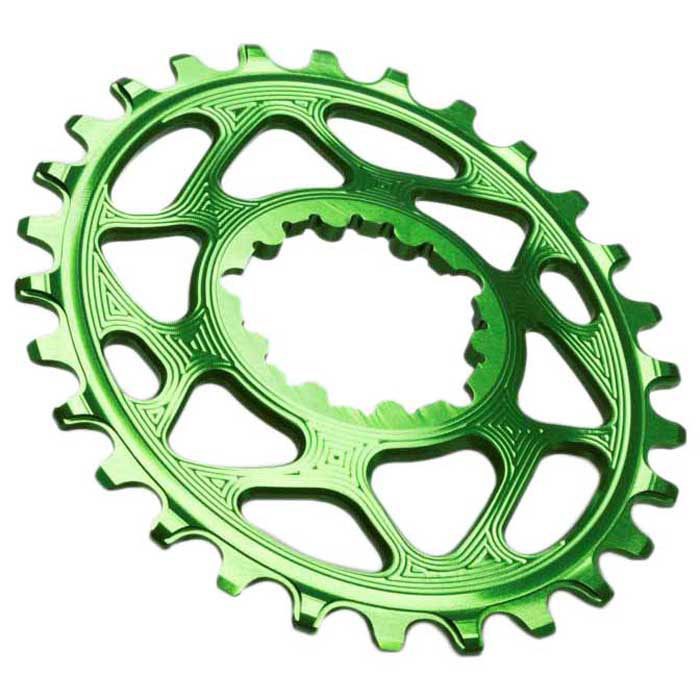 Absolute Black Oval Sram Direct Mount Gxp 6 Mm Offset 32t Green