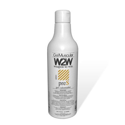 W2w Muscular Thermo Activator Gel 500ml One Size Grey